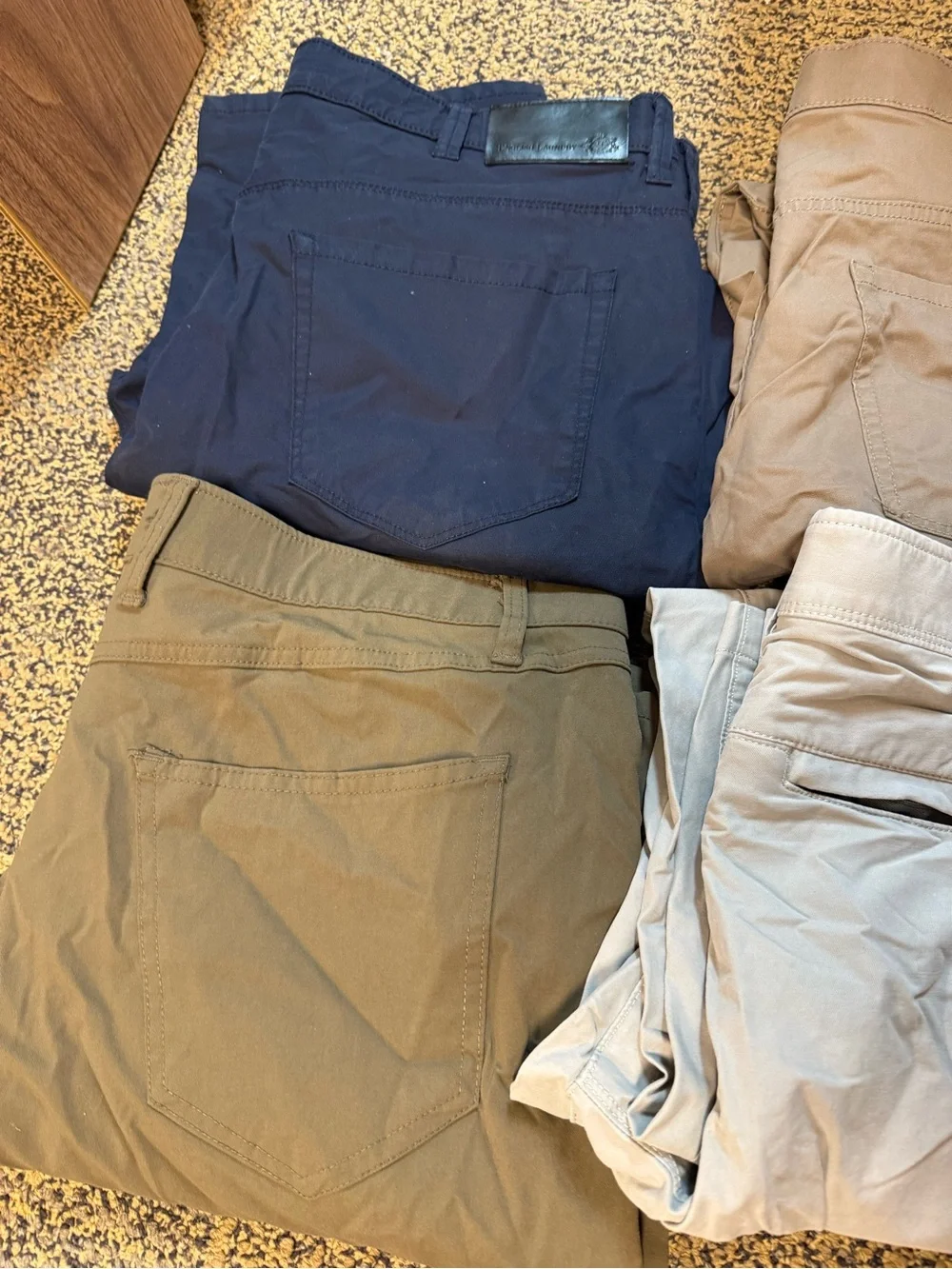 Banana Republic Factory Men's Chinos - Blue, Tan, Khaki, Gray, Cream, Olive